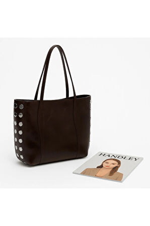 Metal Detaylı Lüks Omuz Çantası