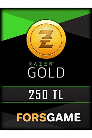 Razer Gold Pin 250 Tl