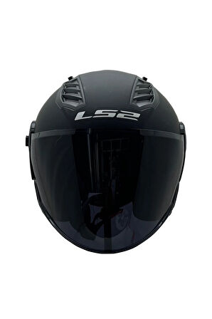 AIRFLOW 2 MAT SİYAH KASK GRİ CAM