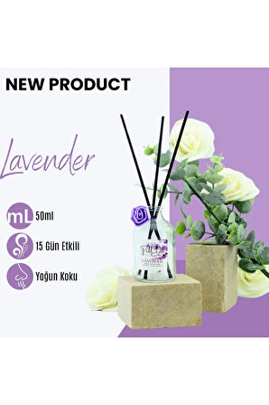 Lavanta Eko Çubuklu Oda Kokusu - Kokulu Çubuk 50ml