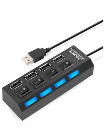 Gabble GAB-UAP430 4 Port Usb 3.0 Hub Çoğaltıcı Switch Splitter Çoklama Cihaz Aygıt Bağlantı Klavye Mouse Flash