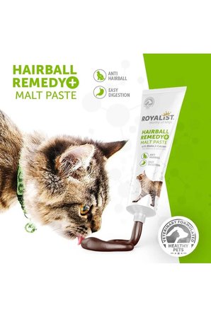 Hairball Remedy+Malt Paste|Kediler İçin Tüy Yumağı Önleyici Macun–Biotin & Kalsiyum İçerik 100gr