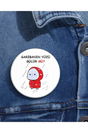 Özel Şık Tasarım Yeni Rozet 5 Adet Set