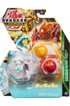 Bakugan Legends Starter 3 lü Sairus Ultra ile Auxillataur ve Cycloid