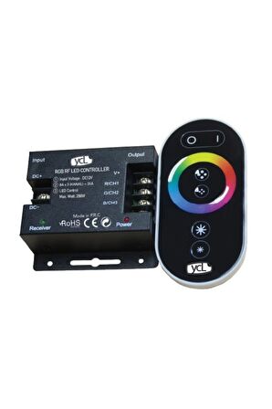 Plr-240 Tam Dokunmatik Rgb Rf Led Kumanda