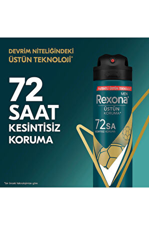 Men Erkek Sprey Deodorant Champions 72 Saat Kesintisiz Üstün Koruma 150 ml X3