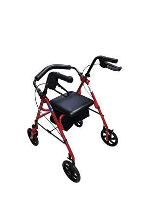 Comfort Rolatör 4 Tekerlekli Yürüteç 130 Kg Taşıma Kapasiteli