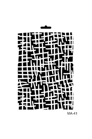 Ma41 Mix Media Stencil