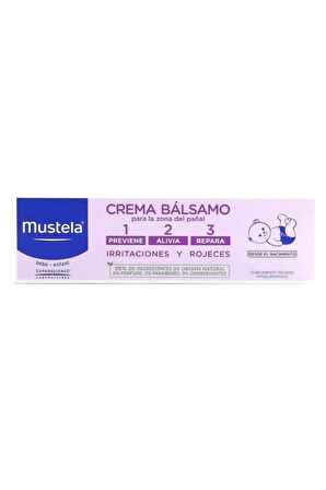 Mustela Vitamin Barrier Cream 1.2.3 Pişik Kremi 50 ml