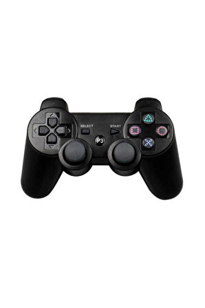 Playstation 3 Uyumlu Double-shock Wireless Oyun Kolu Siyah