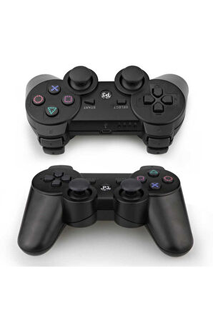 Playstation 3 Uyumlu Double-shock Wireless Oyun Kolu Siyah