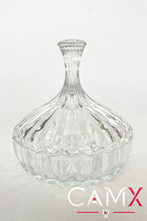 Brasilia 3 ADET Hurmalık  Kristal Şık Tasarım Şekerlik