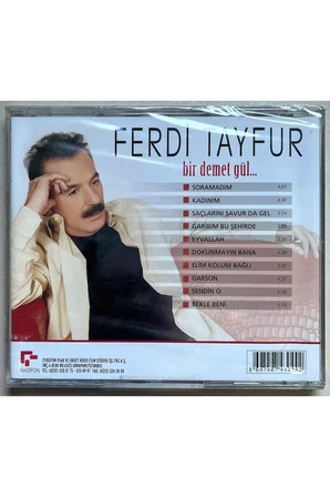 Ferdi Tayfur Bir Demet Gül Cd (Jelatininde Sıfır Dönem Baskı)