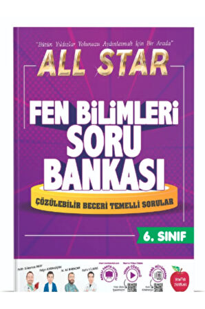 Newton Yayınları 6.SINIF ALL STAR FEN BİLİMLERİ SORU BANKASI