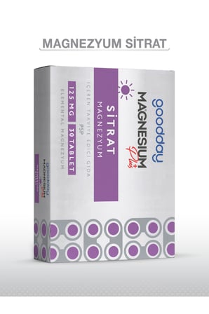 Magnesıum Plus S (MAGNEZYUM SİTRAT) & P5p 30 Tablet