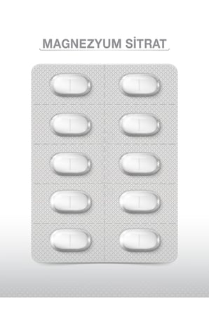 Magnesıum Plus S (MAGNEZYUM SİTRAT) & P5p 30 Tablet
