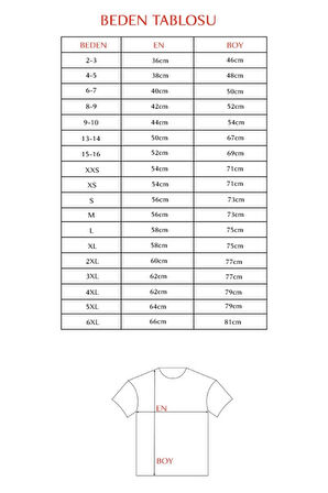 Unisex Kırmızı The End Baskılı Şort-t-shirt Takımı