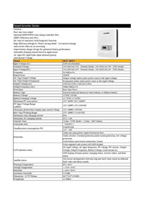 1 Kw 1000 Watt 12 Volt Mppt Akıllı Inverter