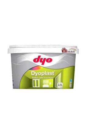 Dyoplast Plastik İç Cephe Boyası 2,5 Litre Bayrak Kırmızı