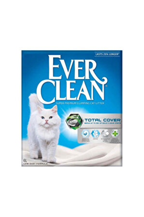 Ever Clean Total Cover Kokusuz Kedi Kumu 10 Lt