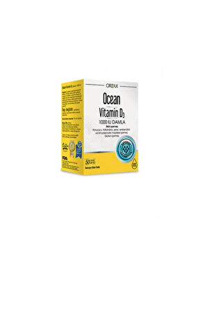 Ocean Vitamin D3 1000 Iu Damla 50 Ml