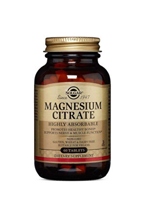 Magnesium Citrate 200 Mg 60 Tablet