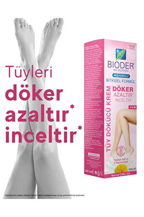 Bayan-bitkisel Tüy Dökücü Krem-normal Cilt-papatya Özlü-100 Ml-3 Adet
