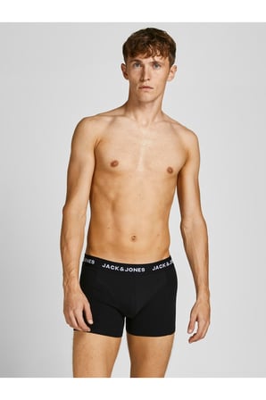 JACK JONES Erkek Karışık Renkli Pamuklu 5 li Boxer - 12167028