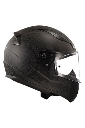 Rapıd 2 Takaroa Mat Siyah Kask Xl