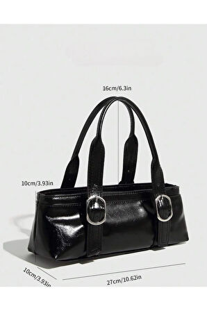 İspanyol paça günlük retro omuz çantası