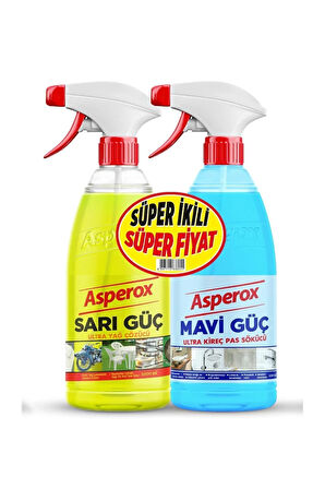 Sarı Güç 1 Litre Mavi Güç 1 Litre