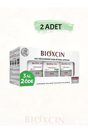 Genesis 3 Al 2 Öde Yağlı Saçlar İçin Şampuan 3 x 300 ml.  ( 2 ADET )