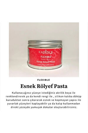 Esnek Rölyef Pasta - Flexible Relief Paste 150ml