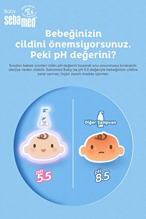 Sebamed Baby Göz Yakmayan Saç ve Vücut Şampuanı 500 ml