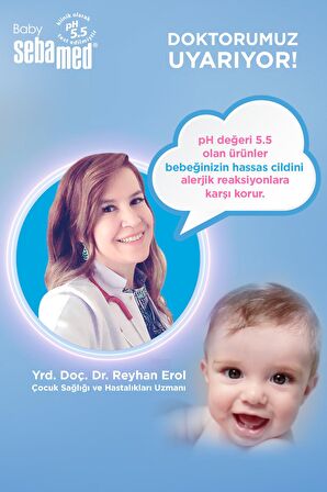 Sebamed Baby Göz Yakmayan Saç ve Vücut Şampuanı 500 ml