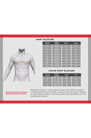 Sprınt H2o Siyah Neon Sarı Motosiklet Mont