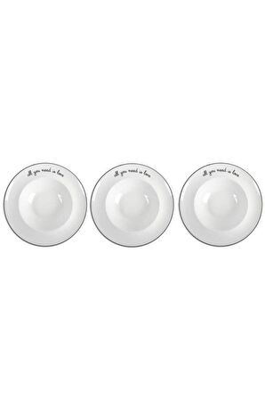 Porland Hope Çukur Tabak 3'lü 04LFH000427
