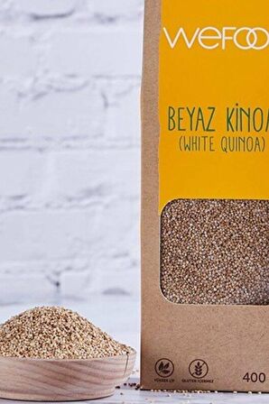 Wefood Glutensiz Beyaz Kinoa 400 gr