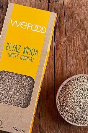 Wefood Glutensiz Beyaz Kinoa 400 gr