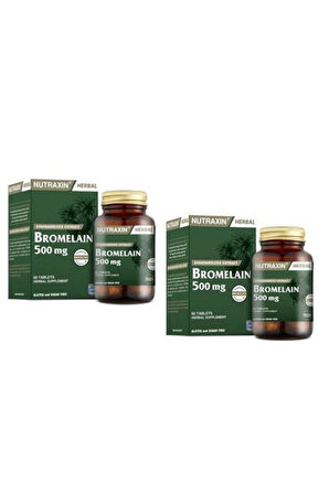 Nutraxin Bromelain 60 Kapsül 2 Adet