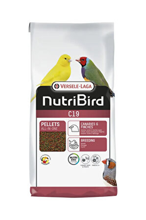 Nutrıbırd C19 Pelet Kanarya Fınch Pelet Yem 3kg 639140