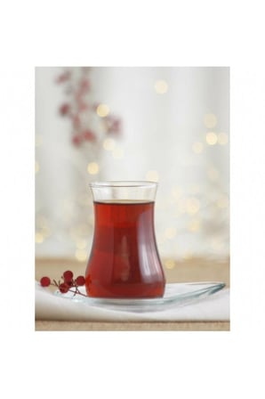 Lav eva 6 lı cam çay bardağı - 6 lı çay bardak