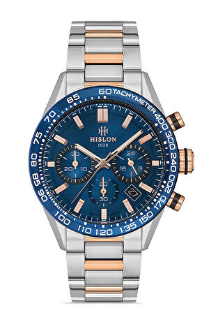 Hislon Men's Masterwork MS107T-11SR Erkek Kol Saati
