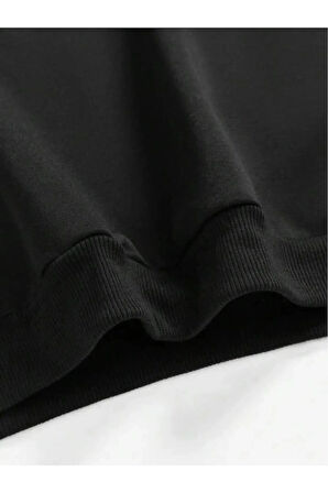 Çocuk Tasarım Roblox Baskılı Kapüşonlu Sweatshirt Pamuklu