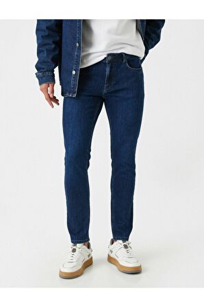 Erkek Jean Pantolon Mavi 2kam43340ld