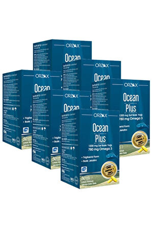 Ocean Plus 1200 mg 50 Kapsül 6 Adet