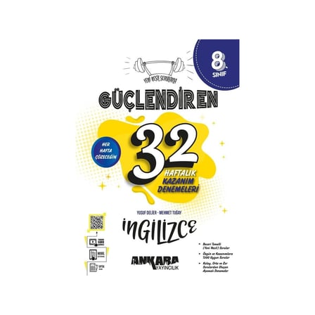 ANKARA 8 İNGİLİZCE GÜÇ. 32 HAFTALIK KAZANIM DENEME