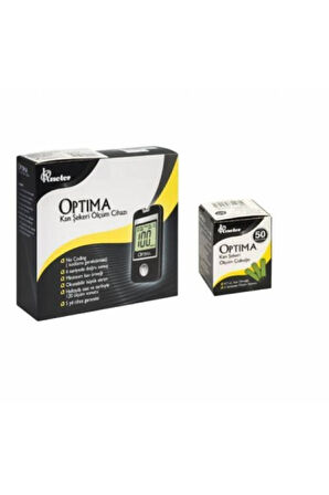 Optıma Şeker Ölçüm Cihazı+strip Kampanyalı