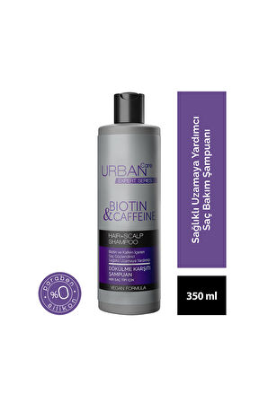 Expert Biotin ve Kafein Dökülme Karşıtı Şampuan 350ML+Peeling Şampuan 200 ML-Vegan