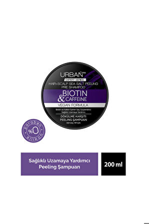 Expert Biotin ve Kafein Dökülme Karşıtı Şampuan 350ML+Peeling Şampuan 200 ML-Vegan